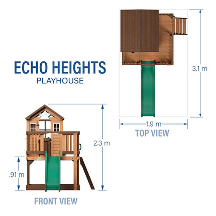 Backyard Discovery Echo Heights Playhouse (3-10 Years) – view 2