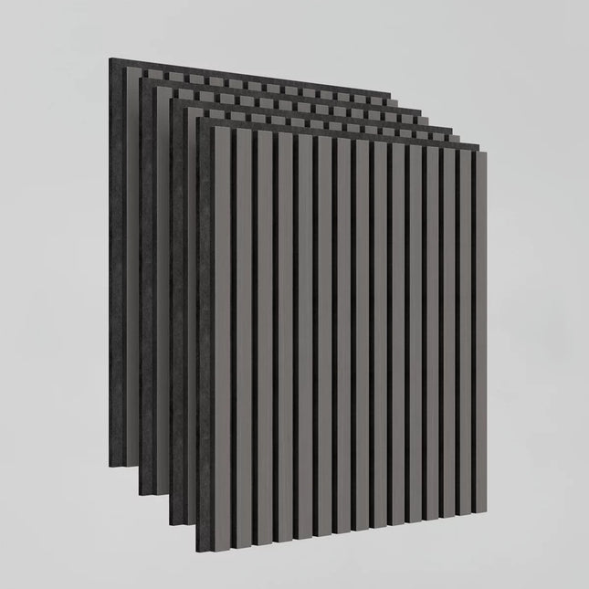 Artika Sonolok Acoustic Wall Panel Set in Dark Grey & Black, 4 Pack
