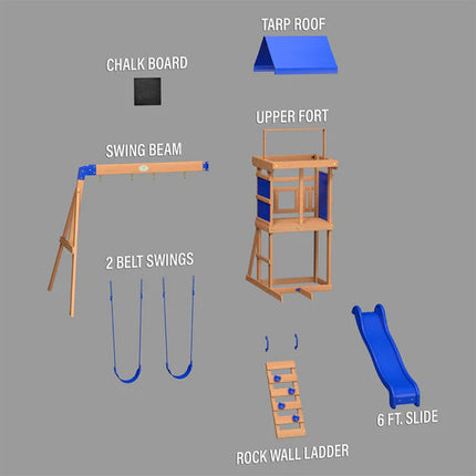 Backyard Discovery Aurora Swingset Playcentre (3-10 Years) – view 6
