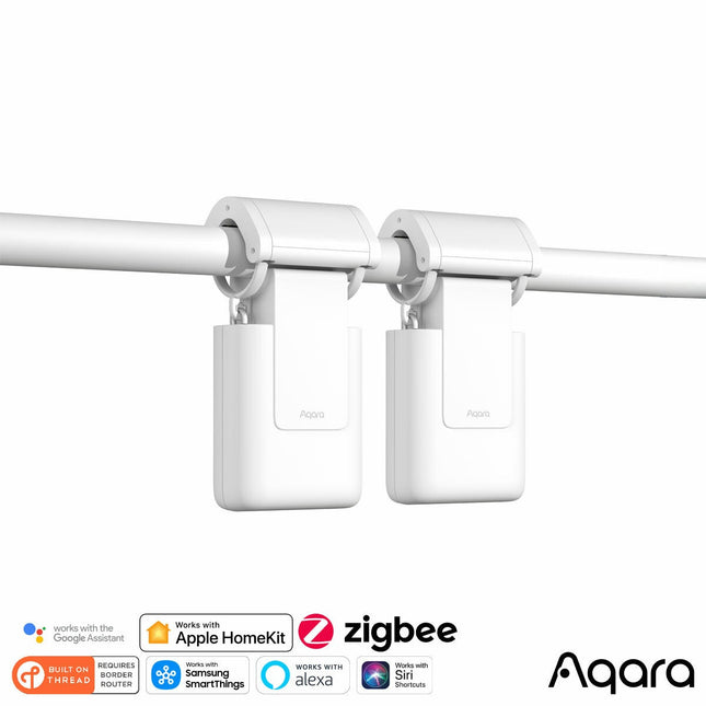 Aqara Curtain Driver E1 Rod Version, 2 Pack