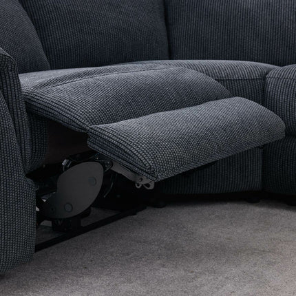 Maverick Grey Fabric Power Reclining Corner Sofa – view 5