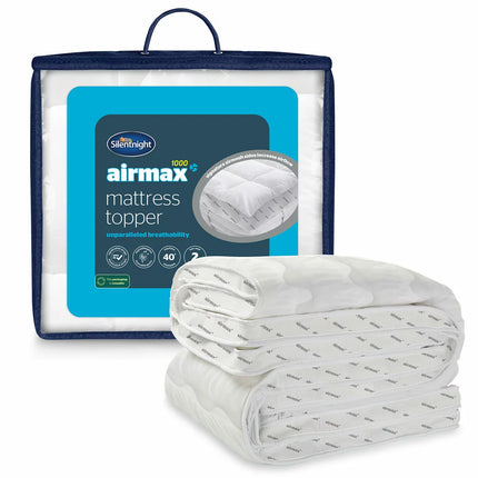 Silentnight Airmax 1000 Mattress Topper, in 4 Sizes