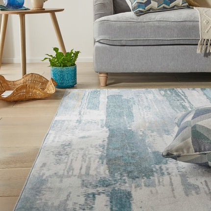 Concept Looms Liberty Sky Washable Rug, in 3 Sizes – view 7