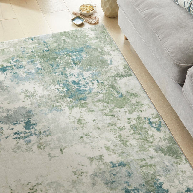 Concept Looms Liberty Seafoam Washable Rug, in 3 Sizes – view 2