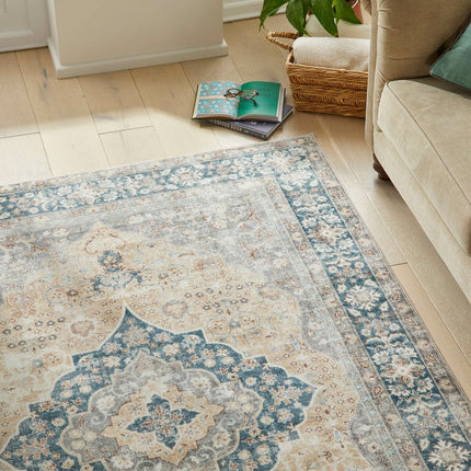 Concept Looms Liberty Gold Washable Rug, in 3 Sizes – view 2