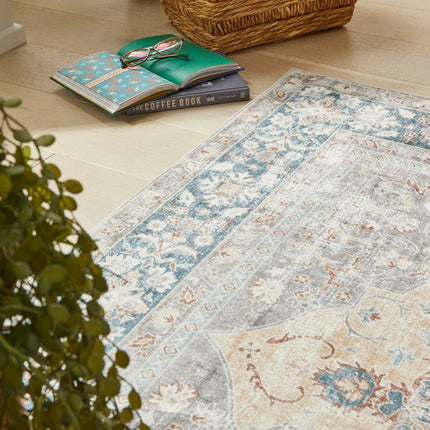 Concept Looms Liberty Gold Washable Rug, in 3 Sizes – view 7
