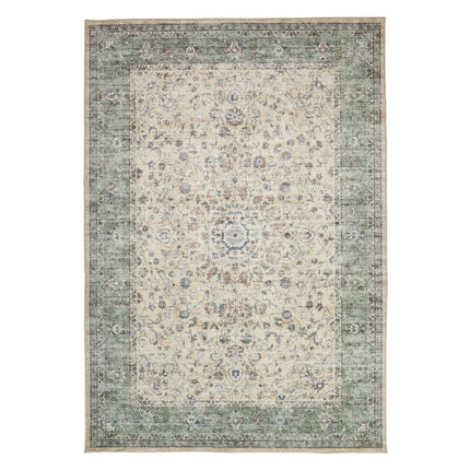 Concept Looms Liberty Cream Green Washable Rug, in 3 Sizes – view 4