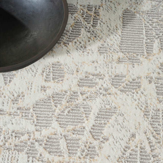 Calvin Klein Rush Grey Ivory Rug, in 2 Sizes – view 2