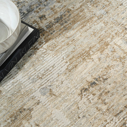 Calvin Klein Summit Natural Grey Rug, in 3 Sizes – view 2