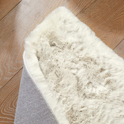 Concept Looms Heavenly Faux Fur Dove Rug, in 3 Sizes – view 6