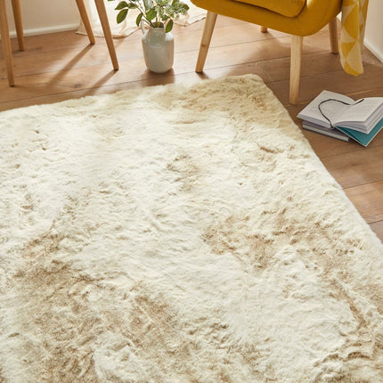 Concept Looms Heavenly Faux Fur Shell Rug, in 3 Sizes – view 3