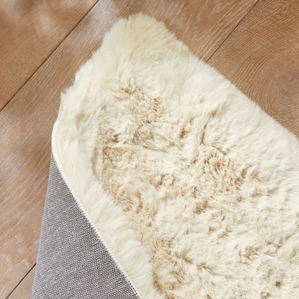Concept Looms Heavenly Faux Fur Shell Rug, in 3 Sizes – view 6