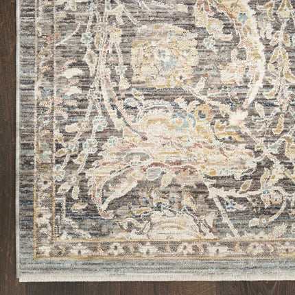 Nourison Antique Fusion Charcoal Multi Rug, in 3 Sizes – view 3