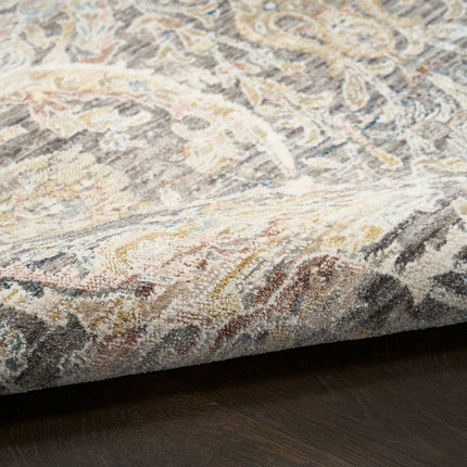 Nourison Antique Fusion Charcoal Multi Rug, in 3 Sizes – view 5