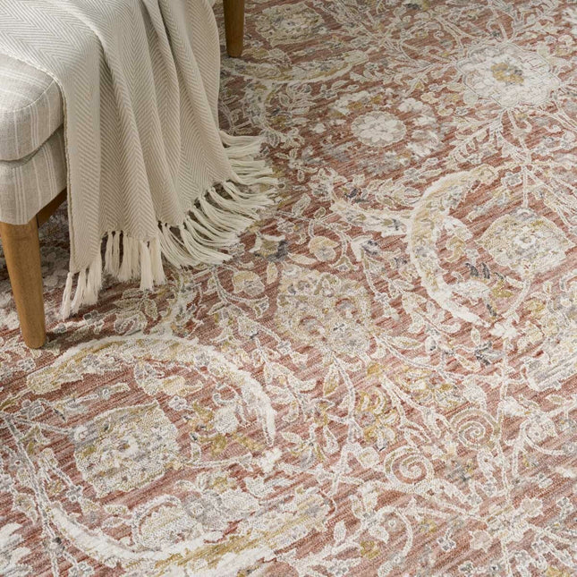 Nourison Antique Fusion Brick Rug, in 3 Sizes – view 2