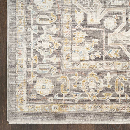 Nourison Antique Fusion Ivory Charcoal Rug, in 3 Sizes – view 3