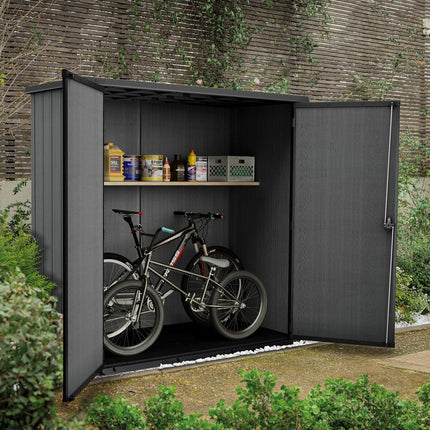 Keter Cortina 6ft 4" x 6ft 1" (1.9 x 0.7m) 3,000 Litre Vertical Storage Shed – view 3