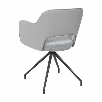 AKANTE Chicago Grey Swivel Dining Chair, 2 Pack – view 4