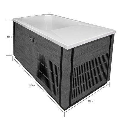 Golden Select Hot and Cold Plunge Tub with Cover – view 8