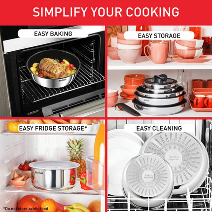 Tefal Ingenio Emotion Cookware Set, 13 Piece – view 8
