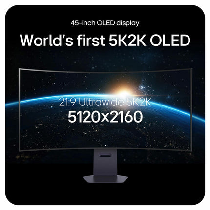 LG UltraGear 45 Inch 165Hz WUHD Curved OLED Gaming Monitor, 45GX950A-B.AEK – view 4