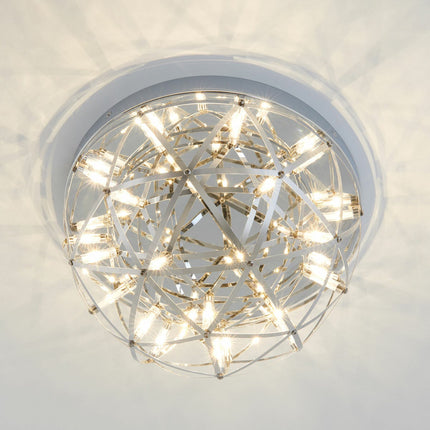 Artika Elden 13" (33cm) Flush Mount LED Light in Chrome – view 7