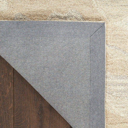 Nourison Graceful Beige Rug in 2 Sizes – view 5