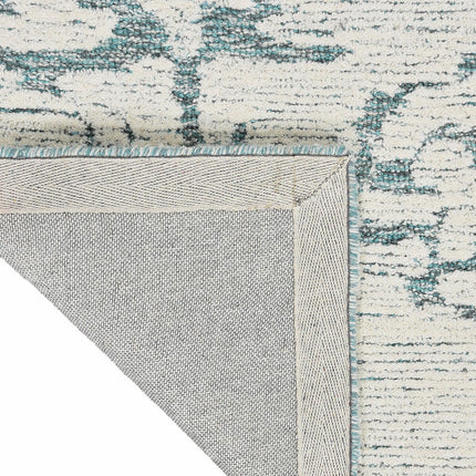 Calvin Klein Sculptural Teal Rug in 2 Sizes – view 5