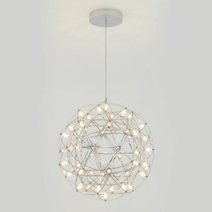 Artika Elden Pendant LED Light in Chrome – view 2