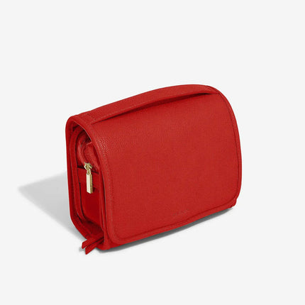 Stackers Small Hanging Washbag In Red – view 2