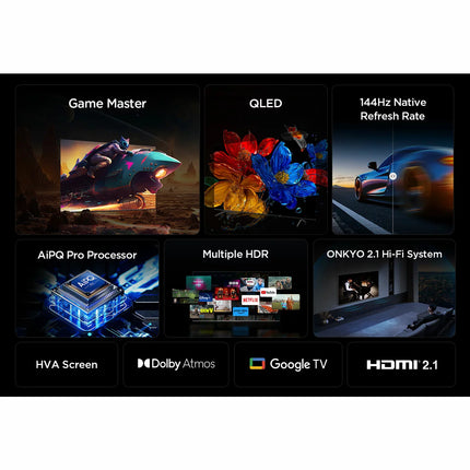 TCL 85P8K-UK 85 Inch QLED Smart TV