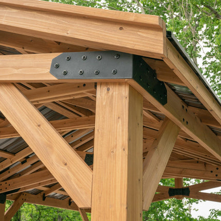Backyard Discovery Norwood 20ft x 12ft (6.1 x 3.7m) Wooden Gazebo – view 6