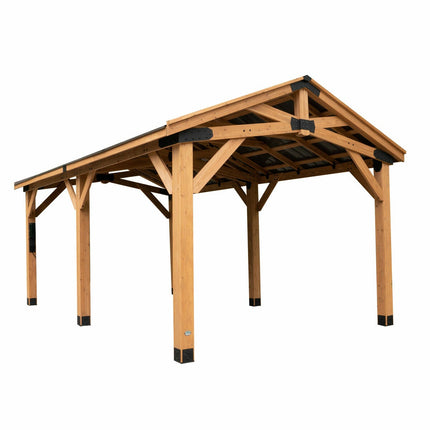 Backyard Discovery Norwood 20ft x 12ft (6.1 x 3.7m) Wooden Gazebo – view 8