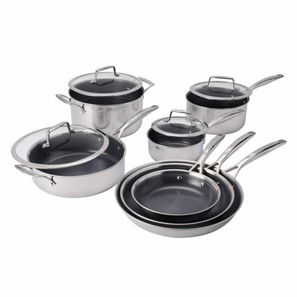 Henckels Paradigm Stainless Steel Cookware Set, 11 Piece – view 6