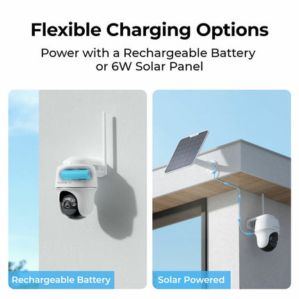 Reolink Argus PT Ultra 4K 8MP Wireless Pan & Tilt Solar/Battery Camera with Spotlights + 64GB SD Card - 2 Pack – view 4