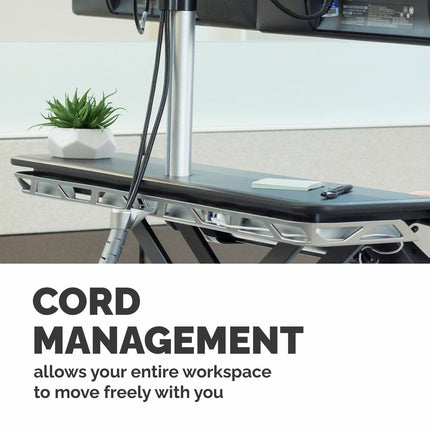 Fellowes Lotus™ Sit-Stand Workstation – view 5