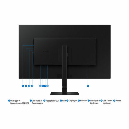 Samsung S80UD 37 Inch 4K Ultra HD, 60Hz, VA Monitor, LS37D800UAUXXU – view 4