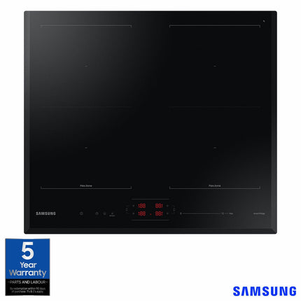 Samsung Series 5 NZ64B5066KK, Slim Fit Induction Hob with Dual Flex Zone