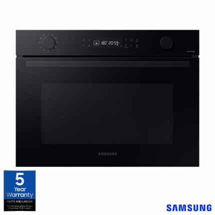 Samsung Series 4 Microwave Combi NQ5B4553FBK/U4 50L Smart Compact Oven, in Clean Black