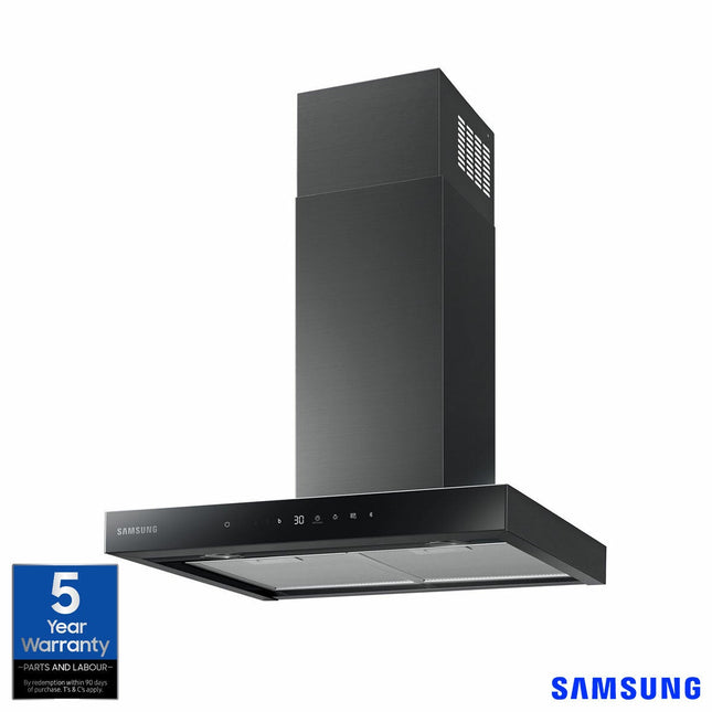 Samsung NK24C5703TM 60cm Integrated Chimney Cooker Hood, A Rated in Black