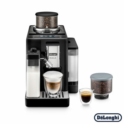 De'Longhi Rivelia EXAM450.55.B bean-to-cup coffee machine in black