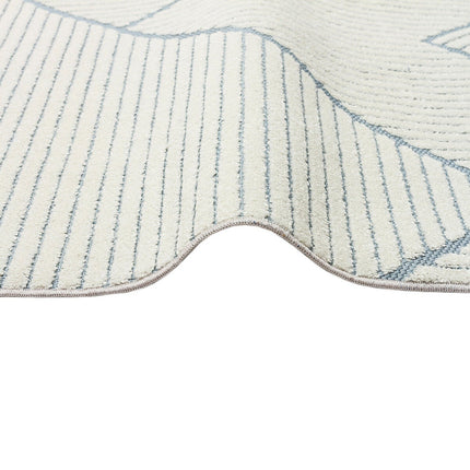 Concept Looms Jazz Blue Geo Indoor Outdoor Rug, in 2 Sizes – view 4