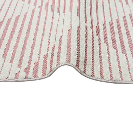 Concept Looms Jazz Pink Indoor Outdoor Rug, in 2 Sizes – view 4