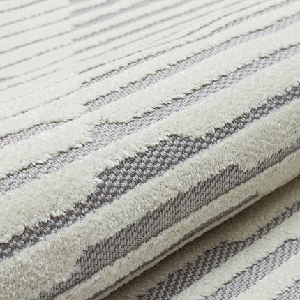 Concept Looms Jazz Grey Diamond Indoor Outdoor Rug, in 2 Sizes – view 3