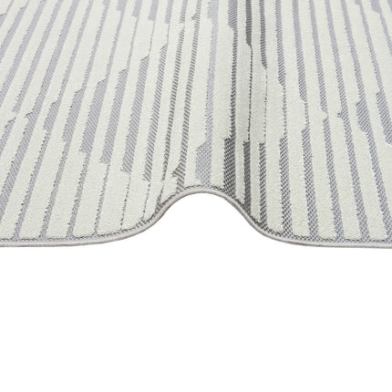 Concept Looms Jazz Grey Diamond Indoor Outdoor Rug, in 2 Sizes – view 4