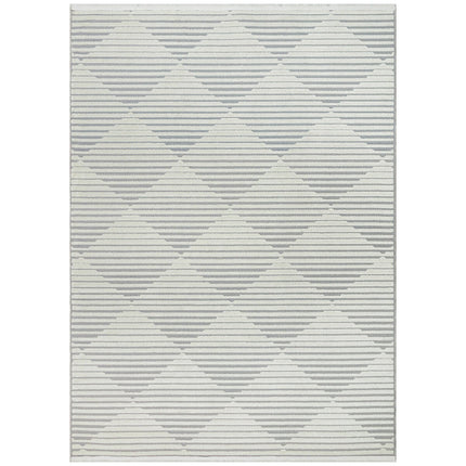 Concept Looms Jazz Grey Diamond Indoor Outdoor Rug, in 2 Sizes – view 7