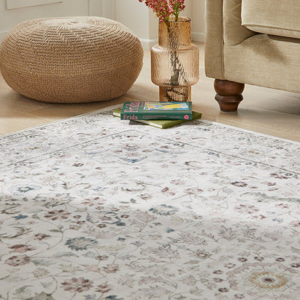 Concept Looms Liberty Cream Washable Rug, in 3 Sizes – view 2