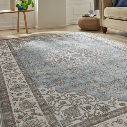 Concept Looms Liberty Blue Washable Rug, in 3 Sizes – view 7