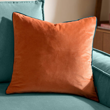 Furn Meridian Velvet Feather Fill Cushion in 8 Colours, 45 x 45 cm – view 4