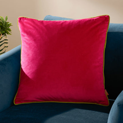 Furn Meridian Velvet Feather Fill Cushion in 8 Colours, 45 x 45 cm – view 6
